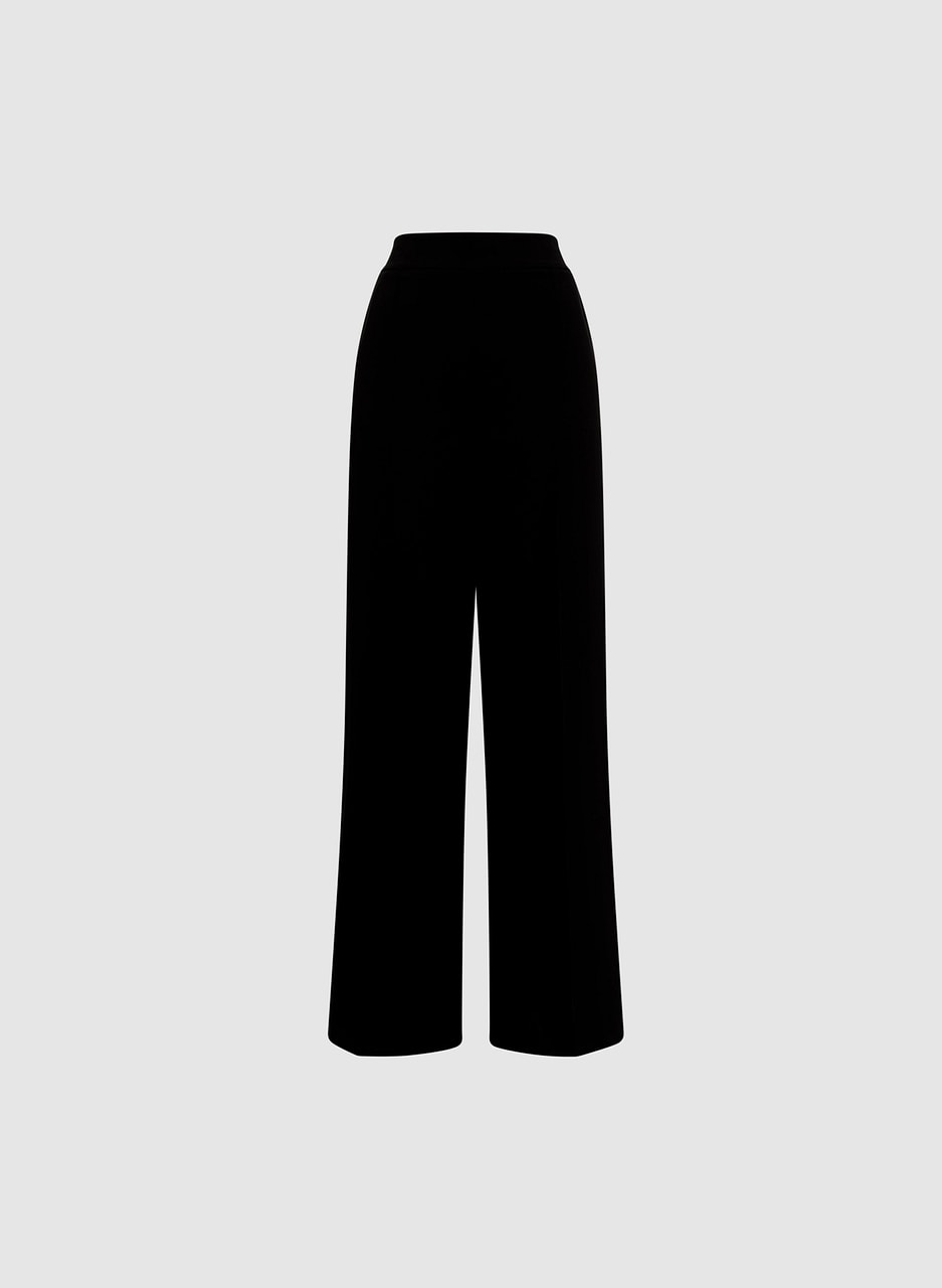 Wide Leg Pintuck Pants