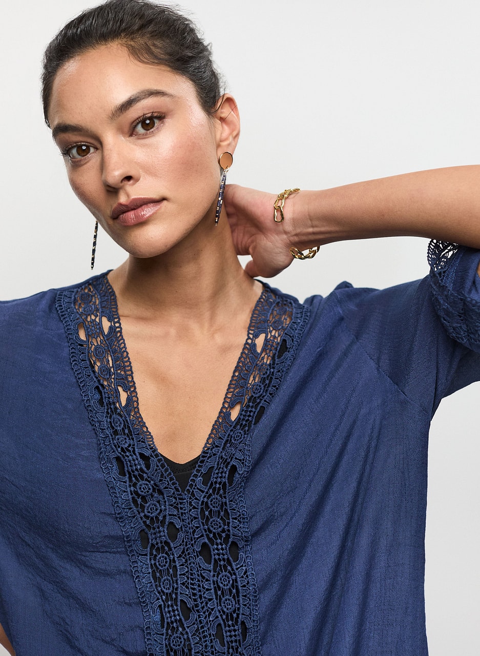 Crochet Lace Cover-Up