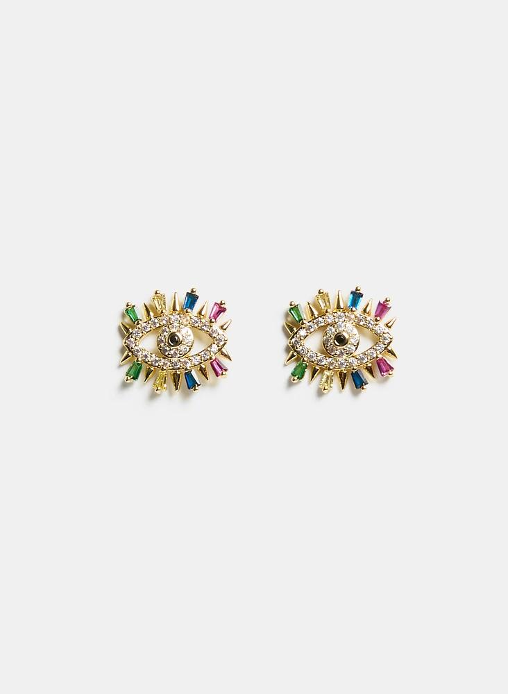 Eye Stud Earrings