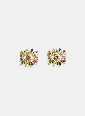 Eye Stud Earrings