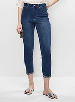 Slim Leg Denim Capris