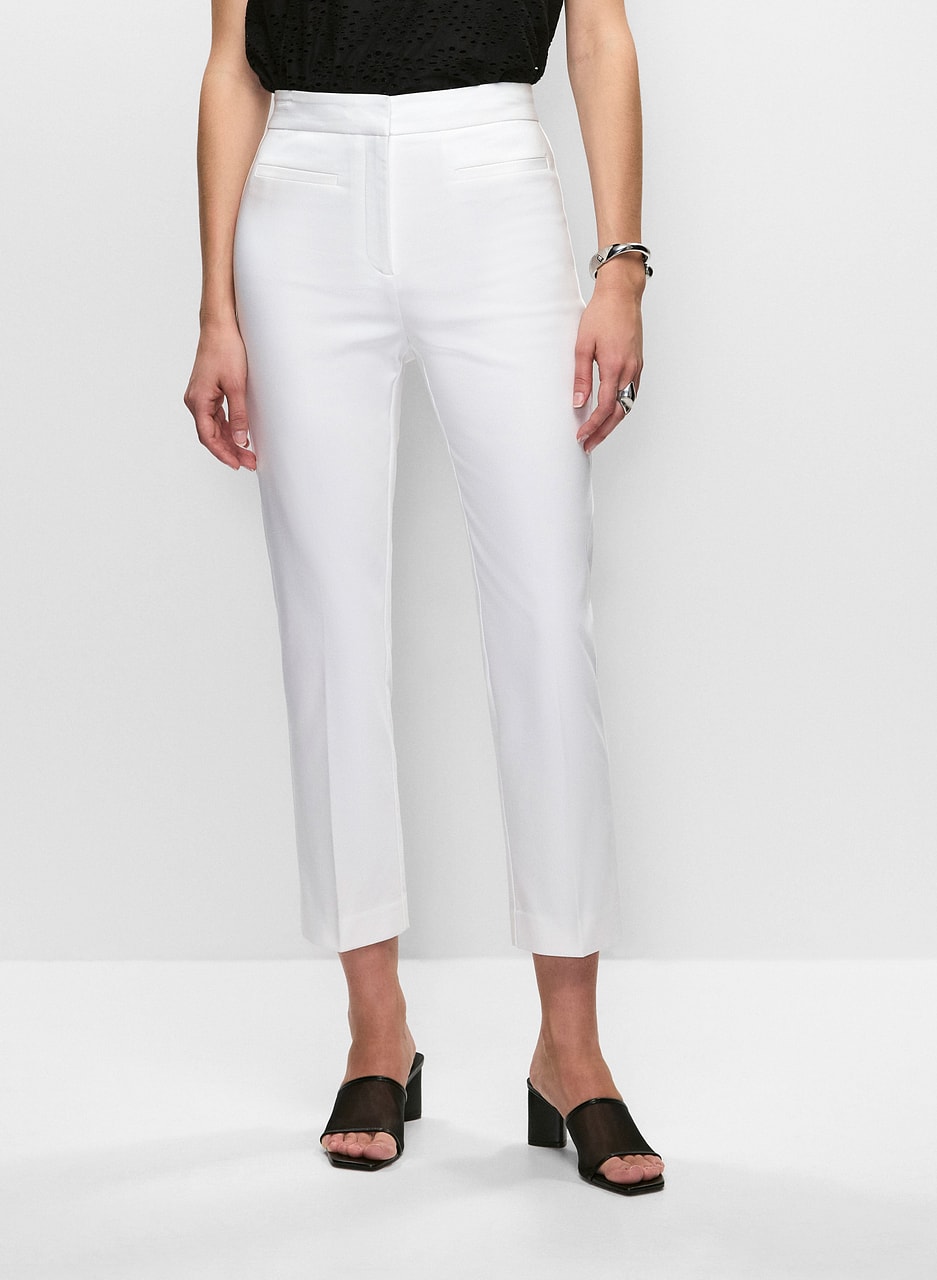 Patch Pocket Slim Leg Pants