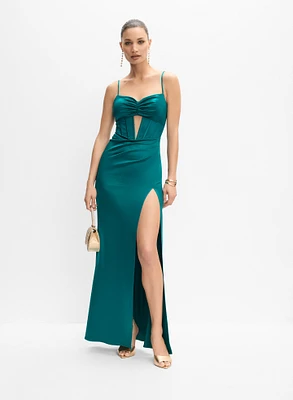 Cutout Corset Dress