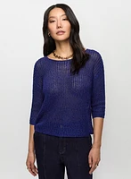 3/4 Sleeve Knit Sweater
