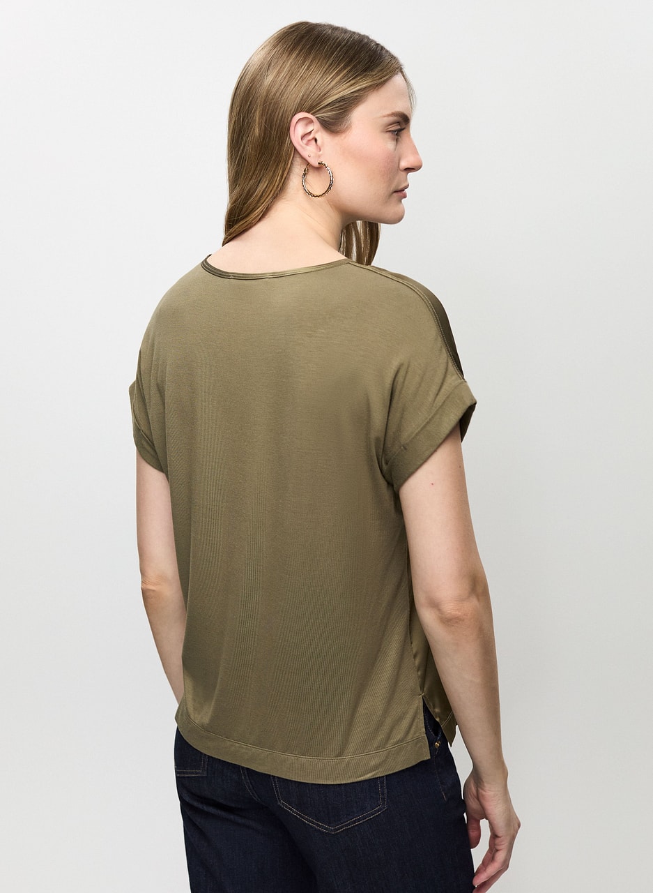 Satin T-Shirt