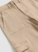 Wide Leg Cargo Jeans