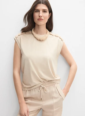Crochet Detail Top