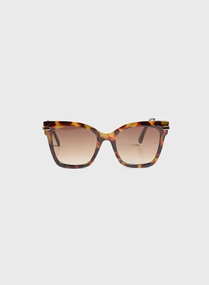 Square Cat-Eye Sunglasses