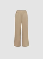 Tencel Pull-On Culotte Pants