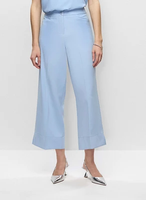 Wide Hem Culotte Pants