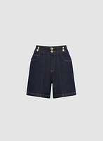 High Waist Denim Shorts