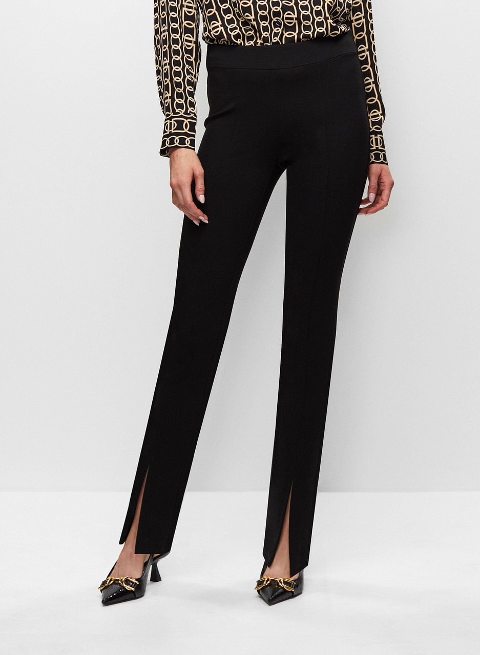 Straight Leg Pull-On Pants