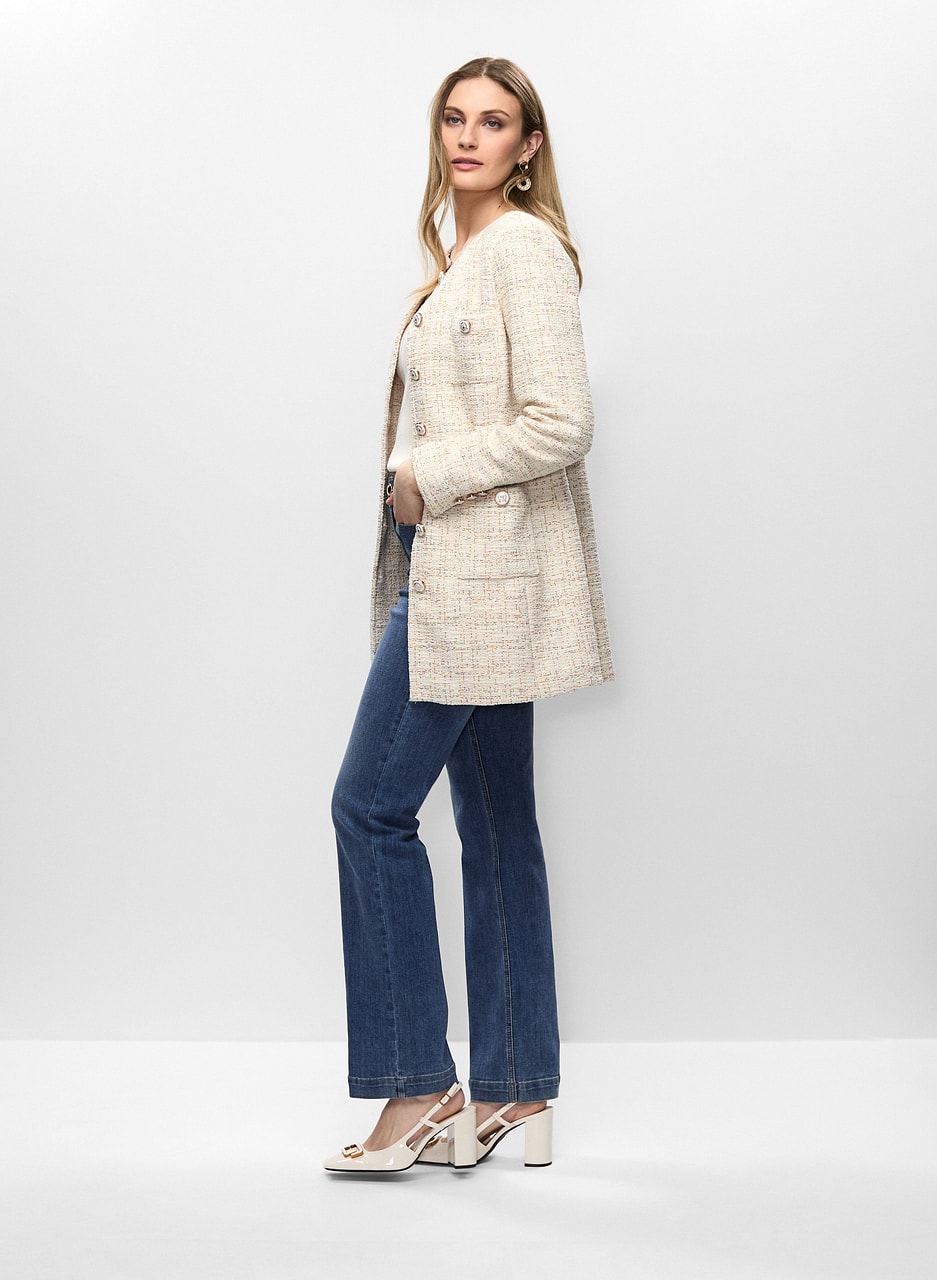 Long Bouclé Jacket