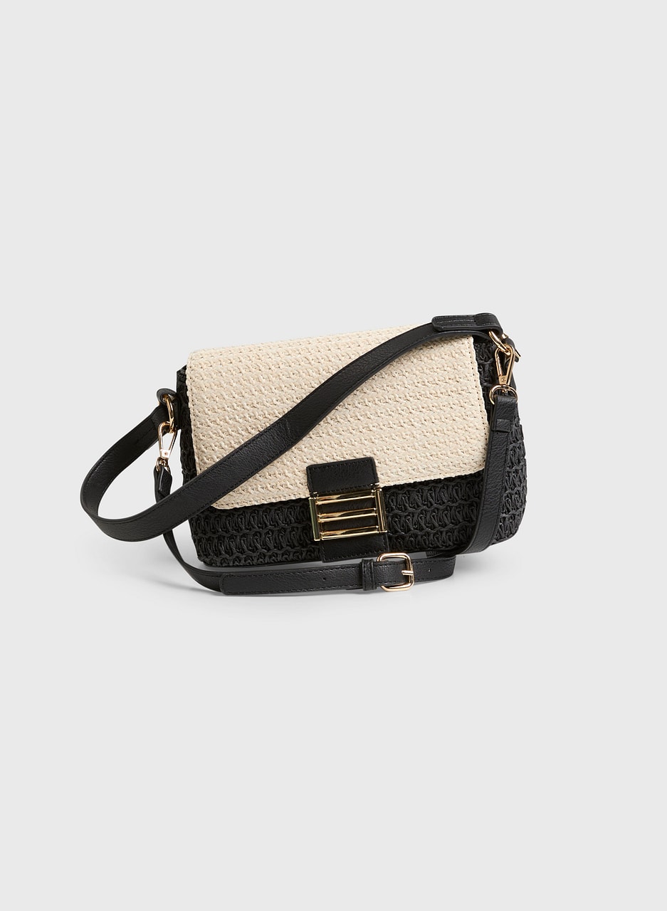 Straw Shoulder Bag