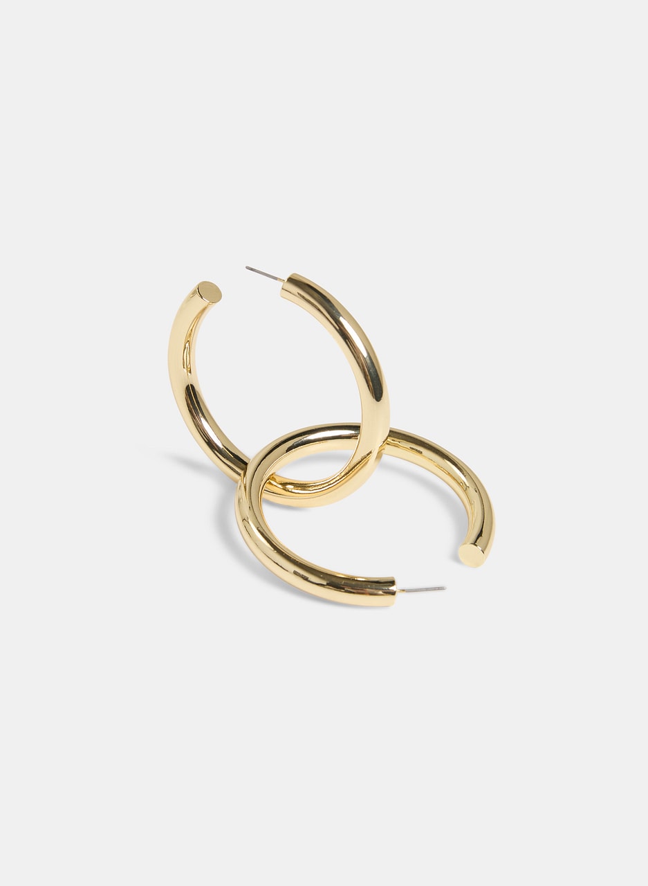 Open Hoop Earrings