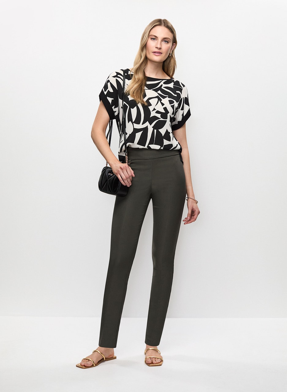 Joseph Ribkoff - Pull-On Slim Leg Pants