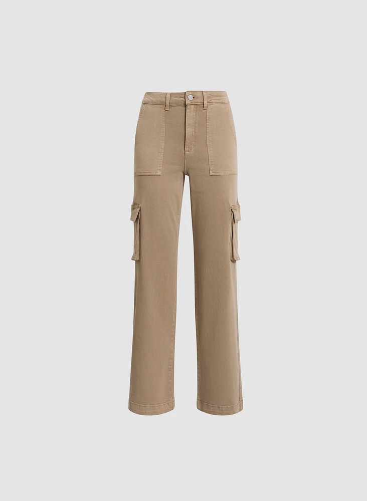 Wide Leg Cargo Jeans