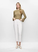 Lightweight Open-Knit Sweater