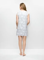 Lace Cap Sleeve Nightgown