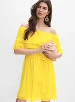 Off-The-Shoulder Dress