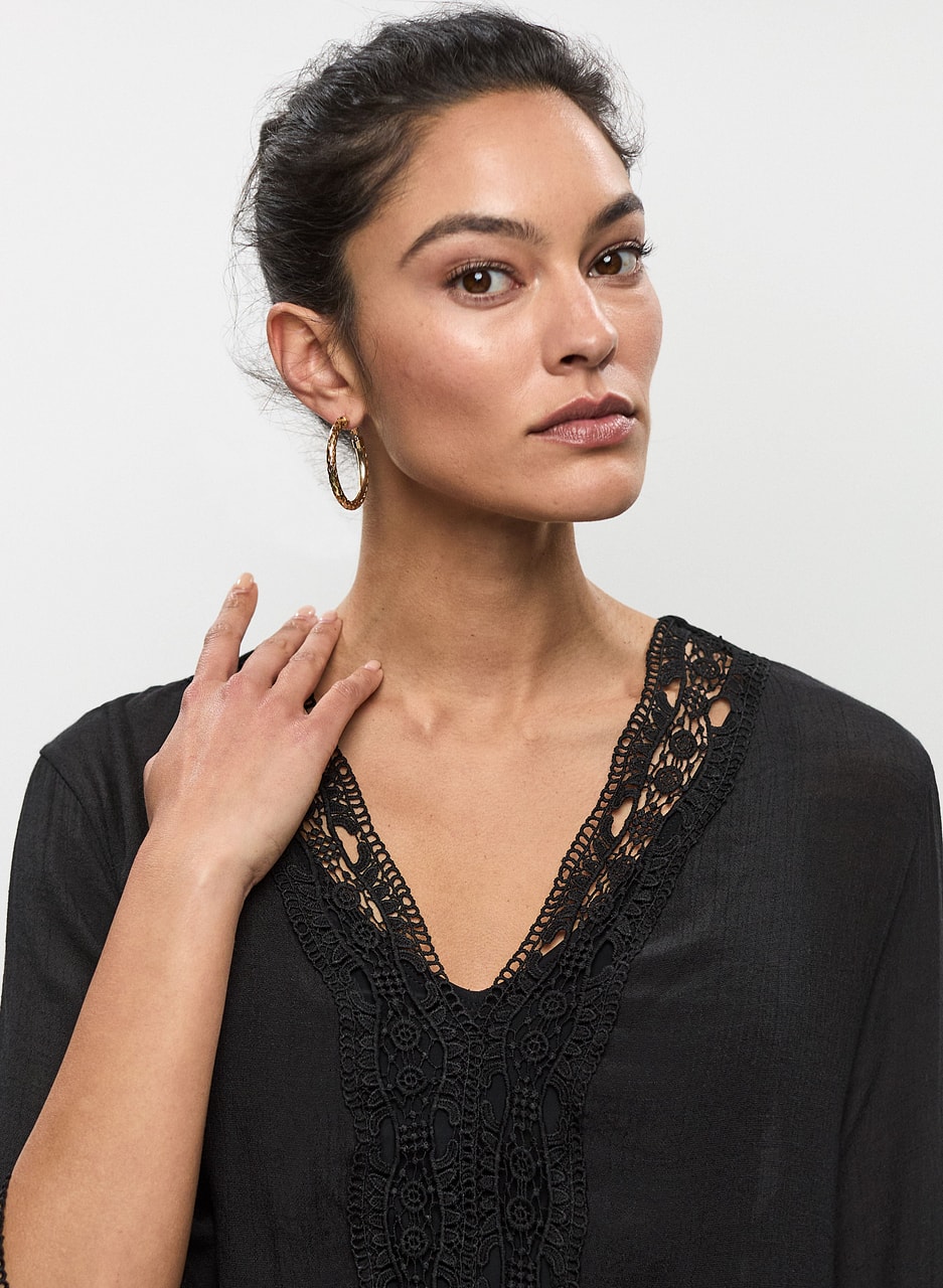 Crochet Lace Cover-Up