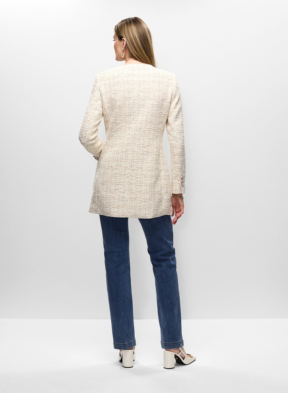 Long Bouclé Jacket