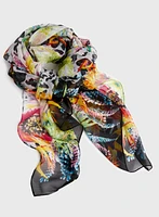 Mixed Print Scarf