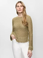 Lightweight Open-Knit Sweater