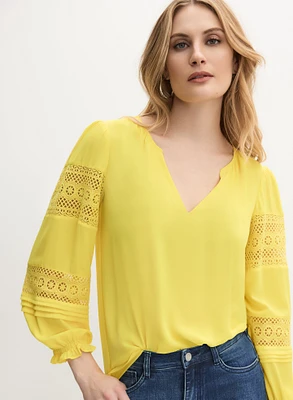Joseph Ribkoff - Lace Detail Blouse