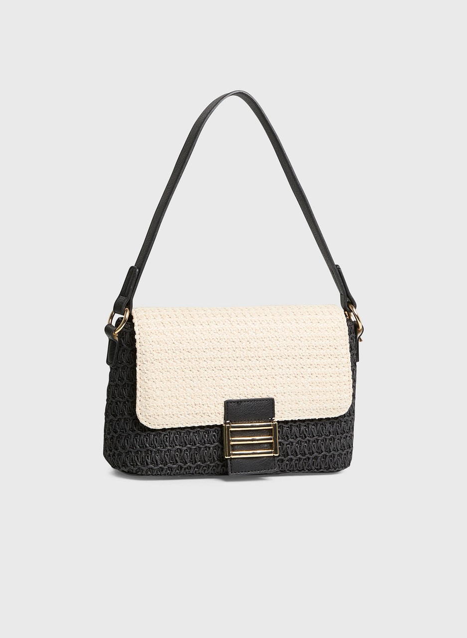 Straw Shoulder Bag