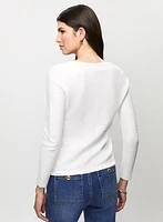 Patch Pocket Pullover Sweater