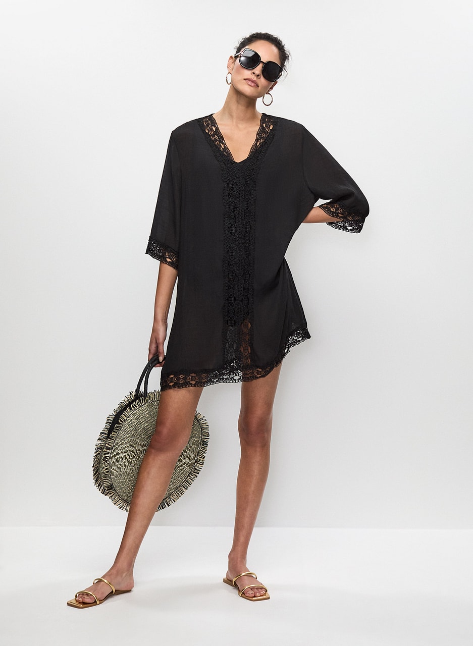 Crochet Lace Cover-Up