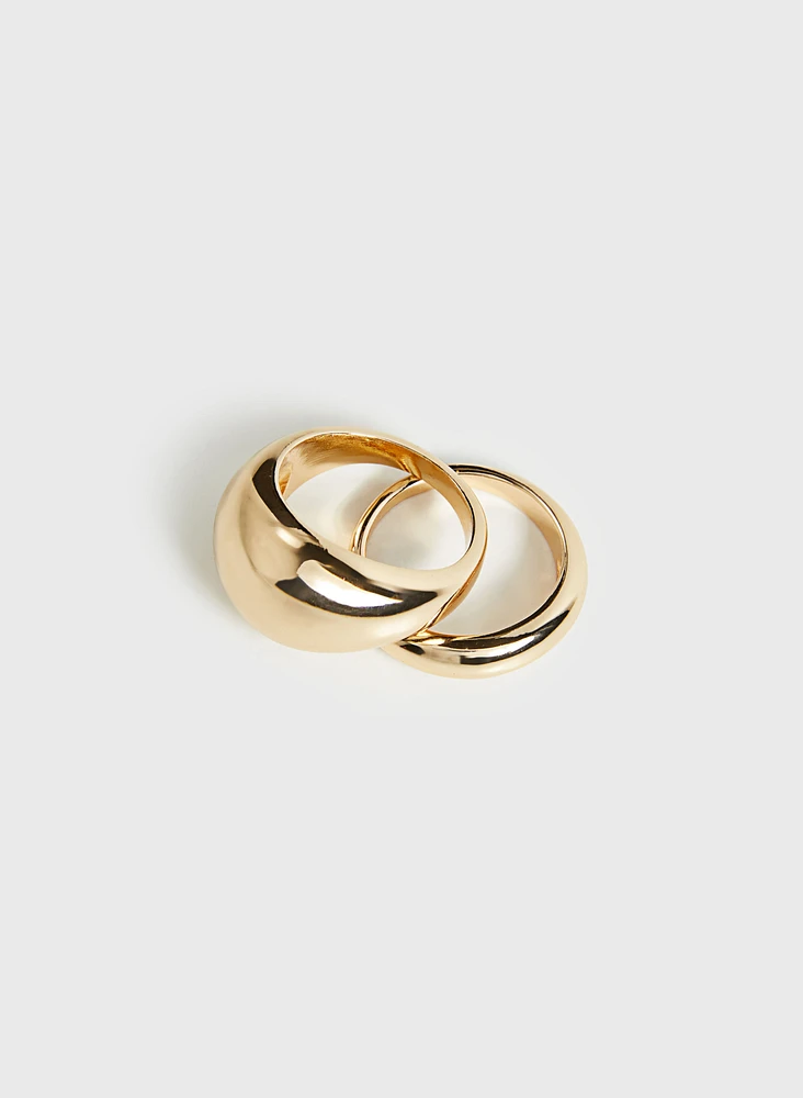 Dome Ring Set