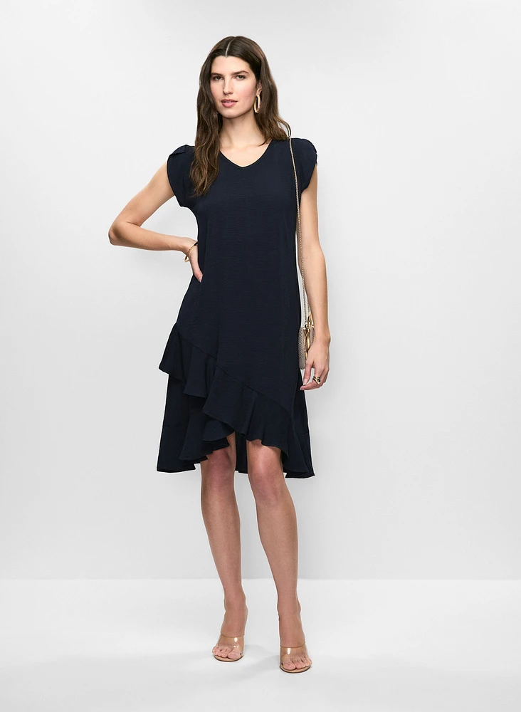 Joseph Ribkoff - Ruffled Hem Dress