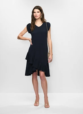 Joseph Ribkoff - Ruffled Hem Dress