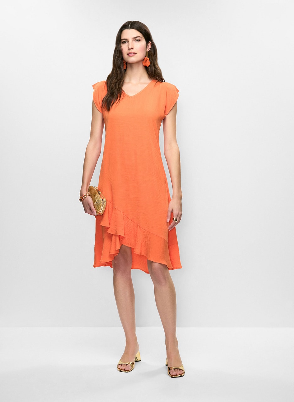 Joseph Ribkoff - Ruffled Hem Dress