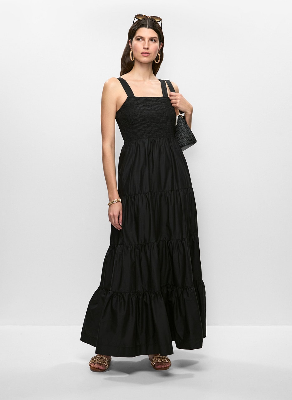 Tiered Skirt Maxi Dress