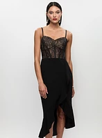 BA Nites - Lace Corset Gown