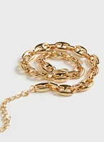 Large Chain Link Necklace