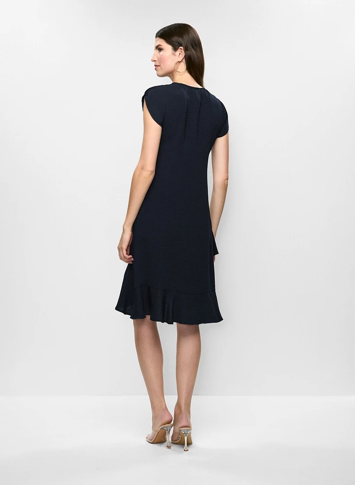 Joseph Ribkoff - Ruffled Hem Dress