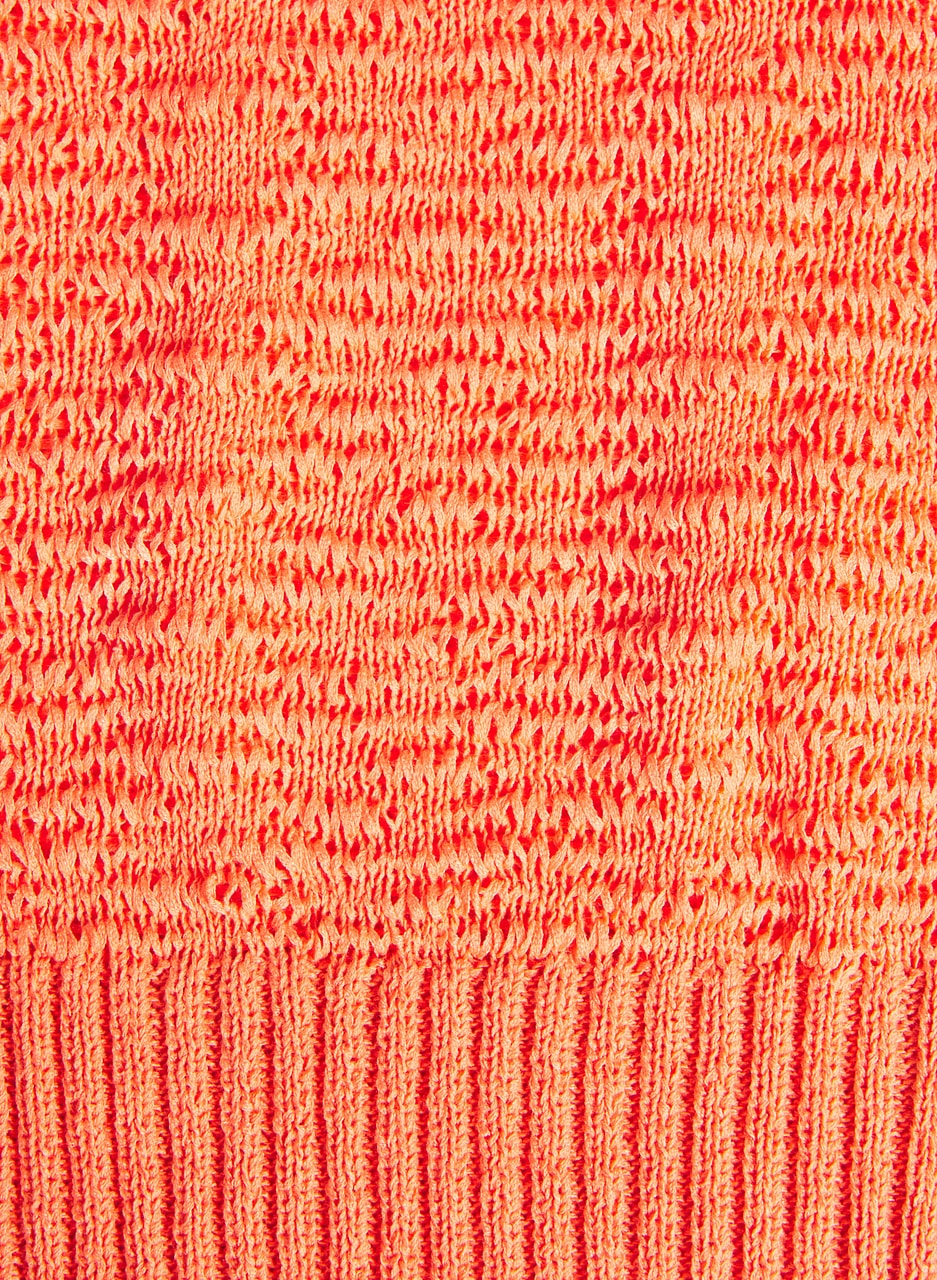 Textured Sleeveless Sweater