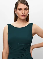 Sleeveless Ruffle Detail Dress