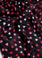 Heart Print Robe