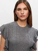 Frank Lyman - Ruffle Detail Sweater