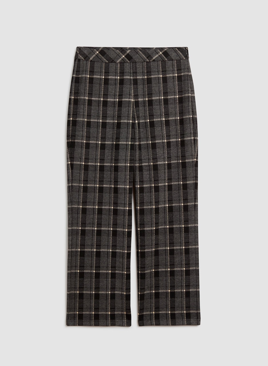 Frank Lyman - Plaid Wide Leg Pants