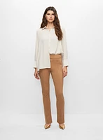 Madison Slim Leg Pull-On Pants