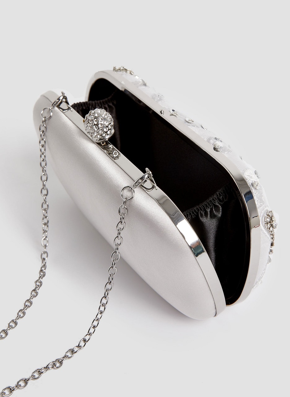 Crystal Insert Clutch