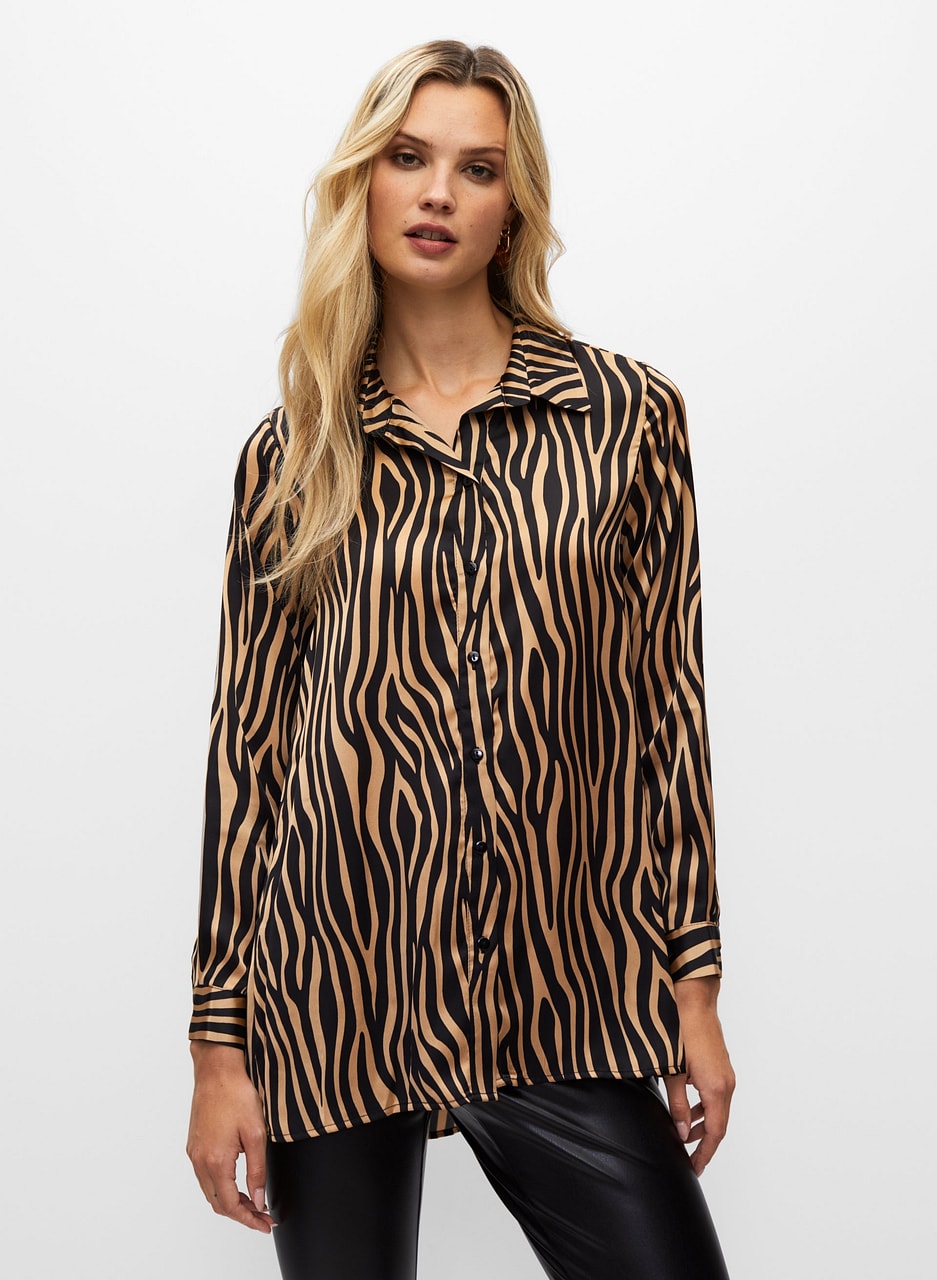 Zebra Print Tunic