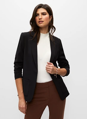 Shirred Sleeve Jacket