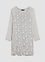 Star & Stripe Print Sleepshirt